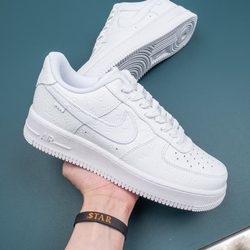 2022 Nike Air Force 1 Low White Gold
