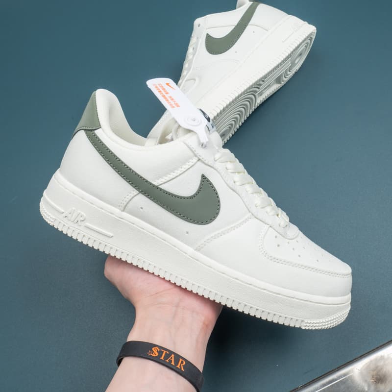 Nike Air Force 1 Low White Olive