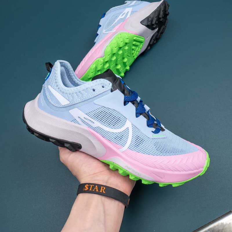 Nike Air Zoom Terra Kiger 8 Blue Womens Running Shoes