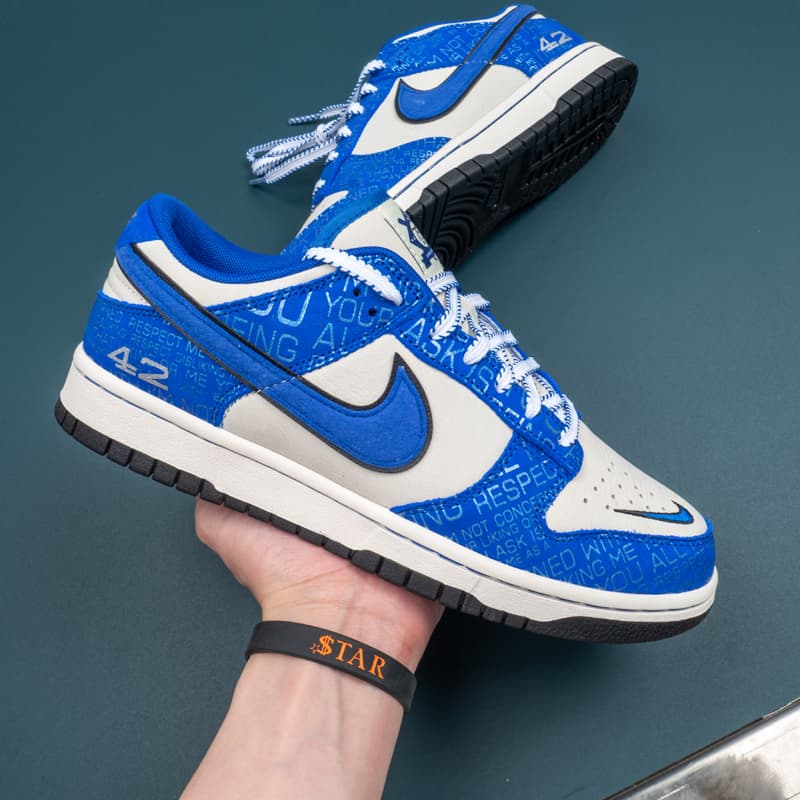 Nike Dunk Low Jackie Robinson Racer Blue White