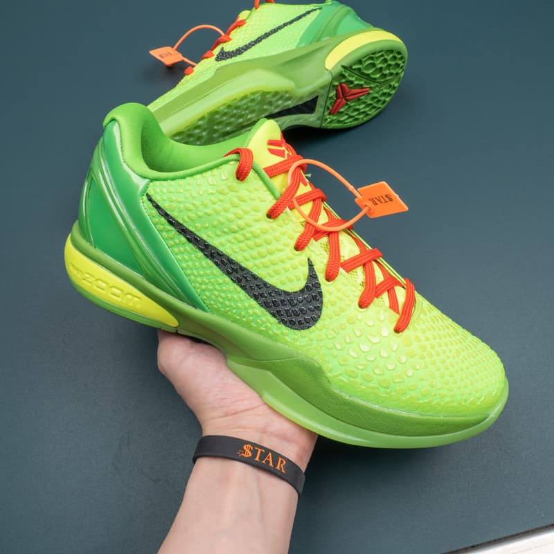 Nike Kobe 6 Protro Grinch Green
