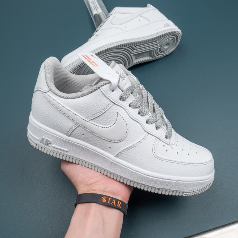 Nike Air Force 1 White Grey SNKRS