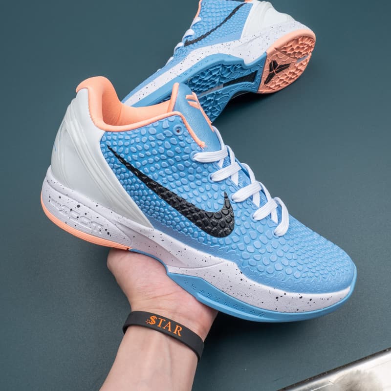 Nike Kobe 6 Protro Blue White Orange SNKRS
